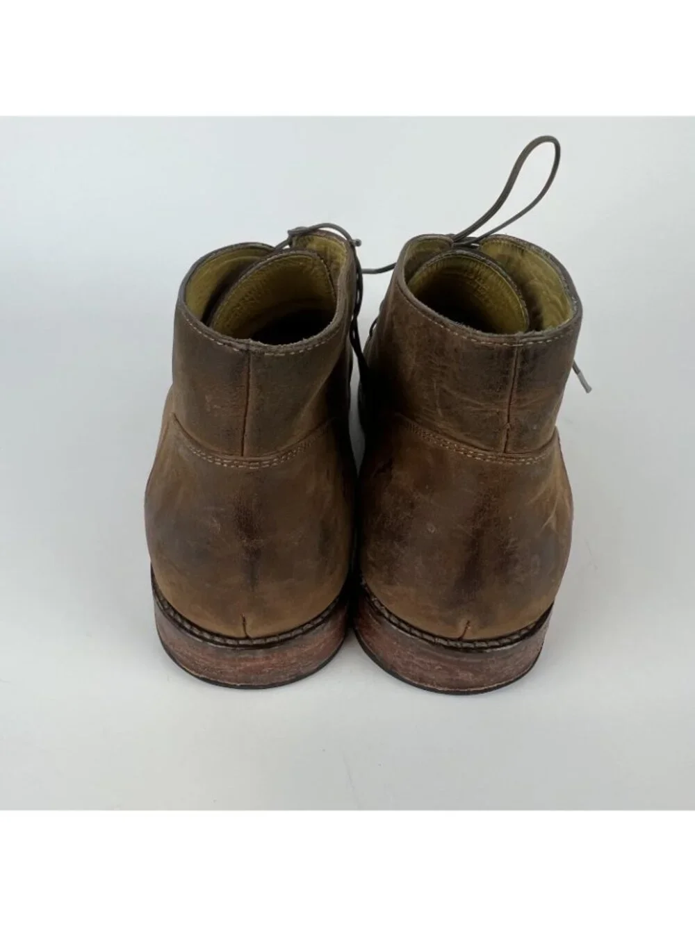 Nisolo Men’s Size 9 Everyday Chukka Boots – Brown Tanned Leather Ankle Shoes